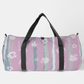 Druck-Cut-Sew-Tasche – Gingham Orchard Duffle Bag (Rückseite)