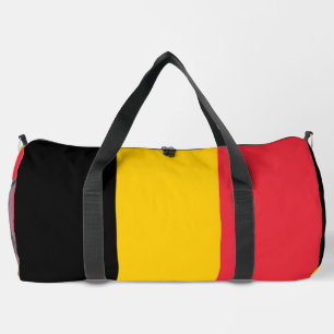 Druck-Cut-Sew-Tasche mit der Flagge Belgiens Duffle Bag