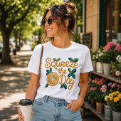 Drück den Tag Zitrone Tri-Blend Shirt