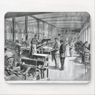 Druck der Banknoten Mousepad