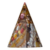 Druck der Erdtöne Partyhütchen (Rückseite)