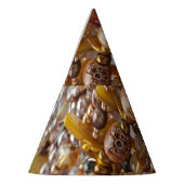 Druck der Erdtöne Partyhütchen (Links)