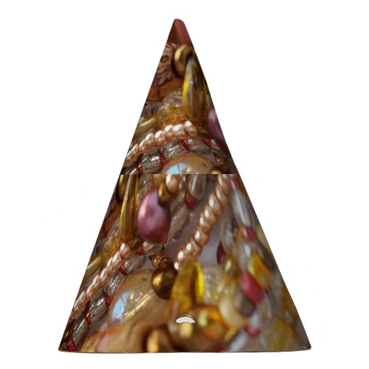 Druck der Erdtöne Partyhütchen (Rechts)