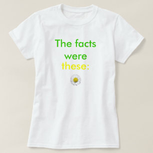 Druck der Gänseblümchen T-Shirt