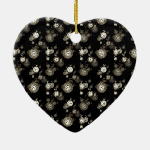 Druck der Gesichter - gemustertes Zubehör aus Stea Keramikornament