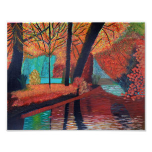 Druck der Herbstträume