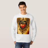 Druck der Liebe T-Shirt (Vorne ganz)