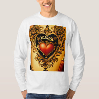 Druck der Liebe T-Shirt