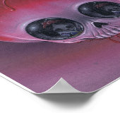 Druck der schlafenden Todeskunst Poster (Ecke)