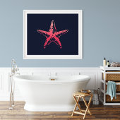 Druck der Star Fish Sea Kreatur | Star Fish Print Poster