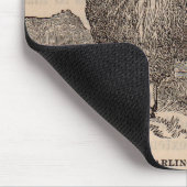 Druck des 19. Jahrhundertseinjährige Cotswold Mousepad (Ecke)