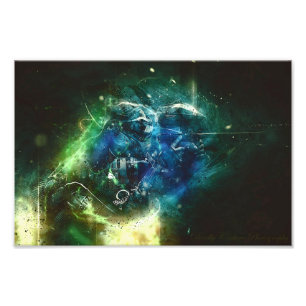 Druck des Paintball-12x8