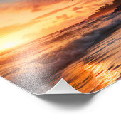 Druck des Sonnenuntergangs (Ecke)