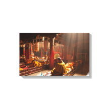 Druck des tibetischen Monks Canvas