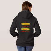 Drück dich aus hoodie (Schwarz voll)