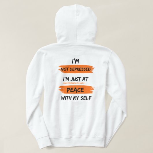 Drück dich aus hoodie (Design Rückseite)