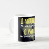 Drück dich aus kaffeetasse (Vorderseite Links)