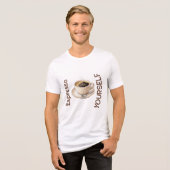 Drück dich aus  Tri-Blend shirt (Vorderseite voll)