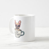 Drück dich mit Liebe aus Kaffeetasse (Vorderseite Links)