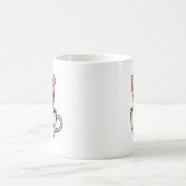 Drück dich mit Liebe aus Kaffeetasse (Mittel)
