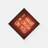 Drück dich! serviette (Ecke)