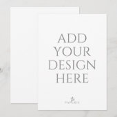 Druck Einladung (Vorne/Hinten)