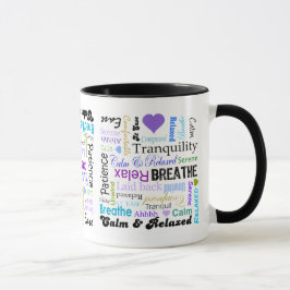 Druck-Entlastung ruhige u. entspannende Tasse