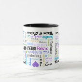 Druck-Entlastung ruhige u. entspannende Tasse (Zentrum)