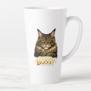 Druck für eine Tasse mit einer Maine Coon-Katze