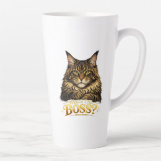 Druck für eine Tasse mit einer Maine Coon-Katze