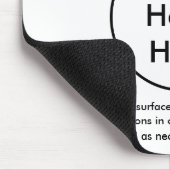 Druck-Helfer Mousepad (Ecke)