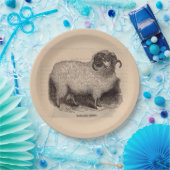 Druck Highland Schafe aus dem 19. Jahrhundert Pappteller (Party)