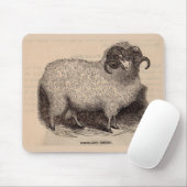 Druck Hochlandschafe des 19. Jahrhunderts Mousepad (Mit Mouse)