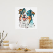 Druck, Hochwertiges Poster-Papier (Matt) Poster (Küche)