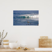 Druck im Foto "Jaws" gekröpft Poster (Küche)