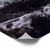 Druck im Pazifischen Ozean Poster (Ecke)