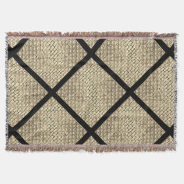 Druck in Ziegelbeige Decke