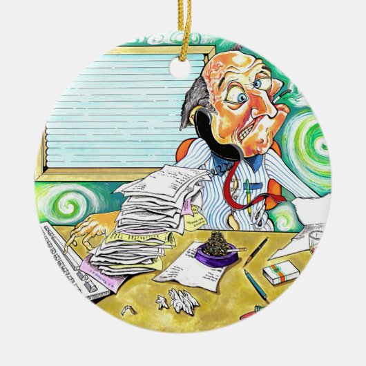 Druck Keramik Ornament (Vorne)