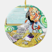Druck Keramik Ornament (Hinten)