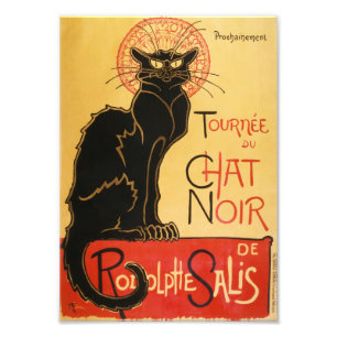 Druck Le Chat Noir