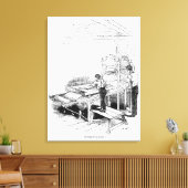 Druck Leinwanddruck (Insitu (Wohnzimmer))