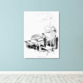 Druck Leinwanddruck (Insitu (Holzboden))