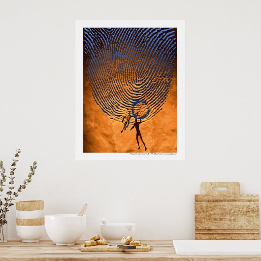 Druck - L'empreinte Poster (Küche)