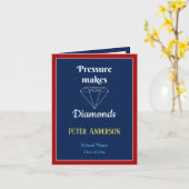 Druck macht Diamonds Abschluss-Karte Karte (Gelbe Blume)