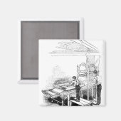 Druck Magnet (Vorderseite/Rückseite)