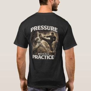 Druck Offenbart Übung T-Shirt