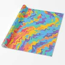 Druck-Papierrolle des Regenbogens abstrakte