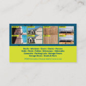 Druck/Power-Waschkarte Visitenkarte (Rückseite)