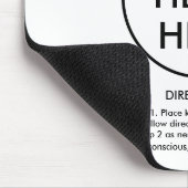 Druck-Reduzierungs-Ausrüstung Mousepad (Ecke)