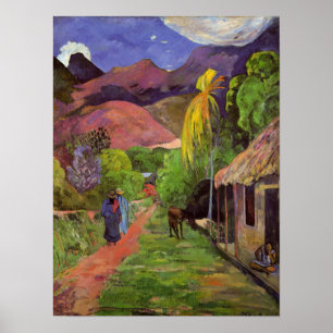 Druck "Ruedes Tahiti" - Paul Gauguin Poster